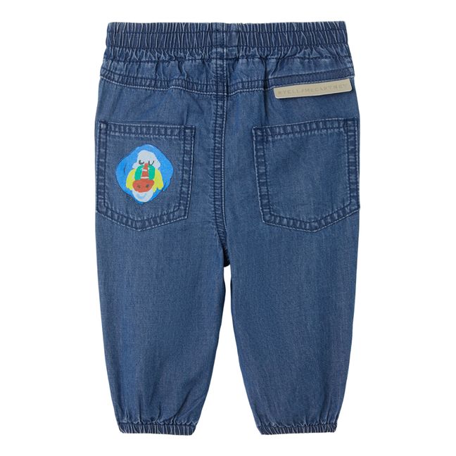 Monkey Trousers | Denim blue