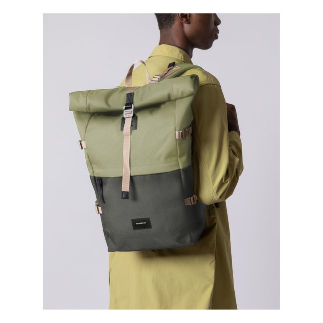 Bernt Backpack | Verde militare claro