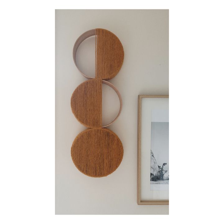 Triodemi Loops Wall Hanging  | Oatmeal- Product image n°0