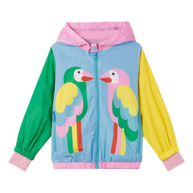 Parrot Nylon Jacket | Azul Cielo