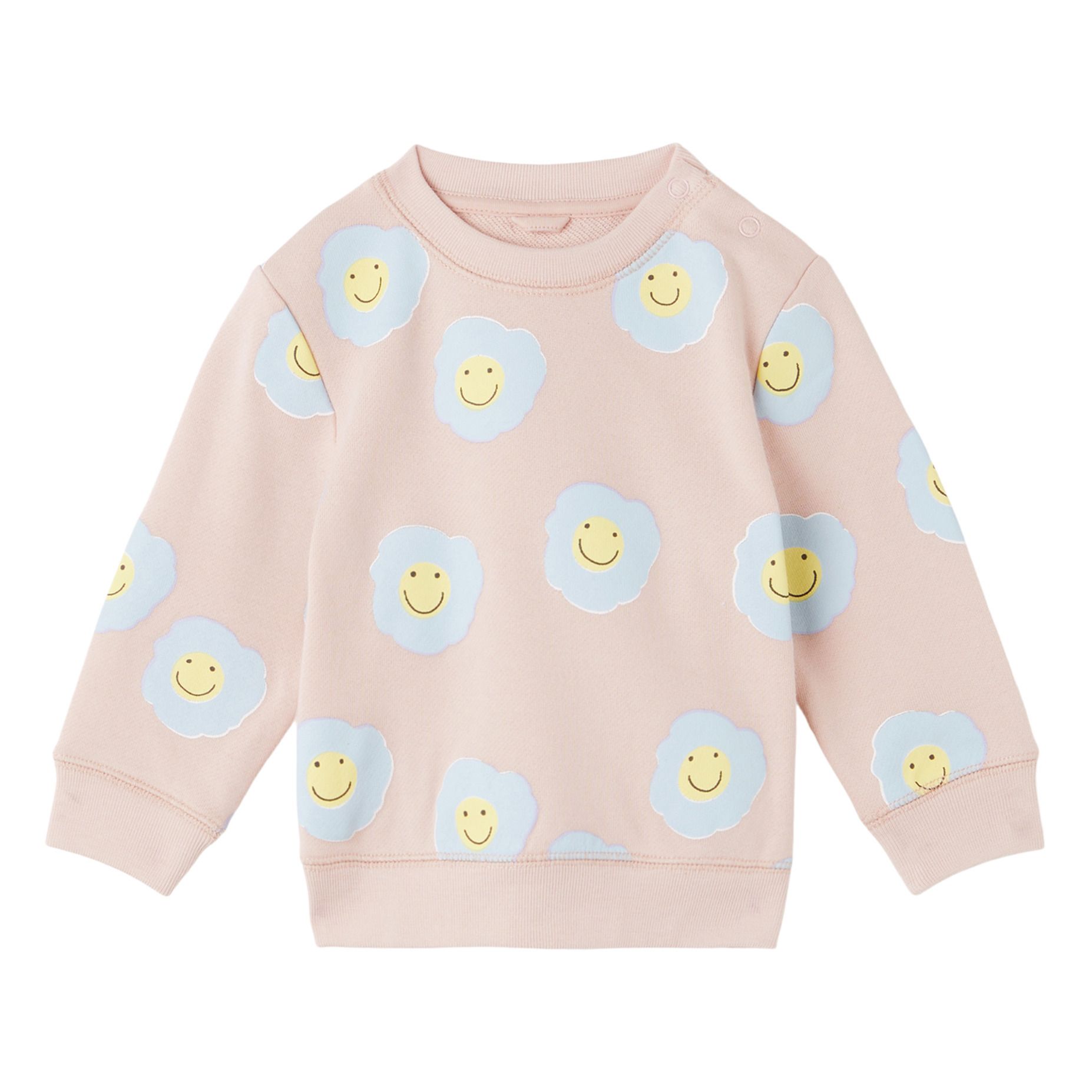 Sudadera Flores | Rosa Palo- Imagen del producto n°0