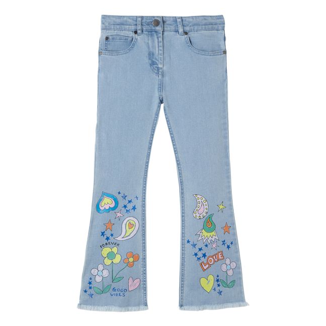 Flare Love Jeans | Light blue