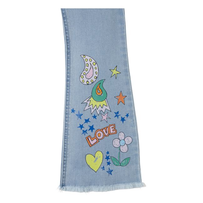Flare Love Jeans | Light blue