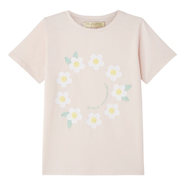 T-Shirt Marguerite | Pale pink
