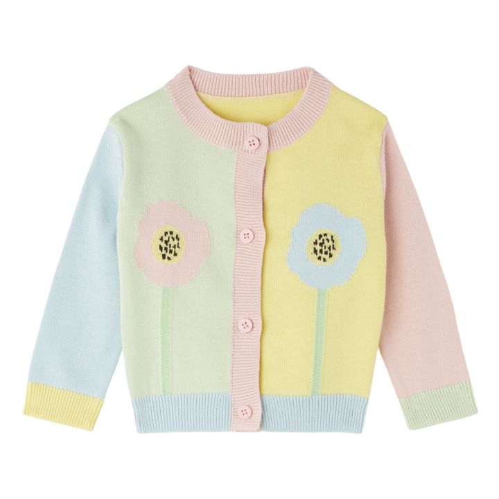 Flower Cardigan | Rosa Palo- Imagen del producto n°0
