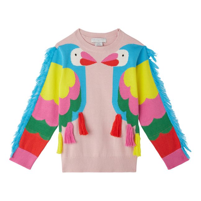 Sweat Perroquet | Rose pâle