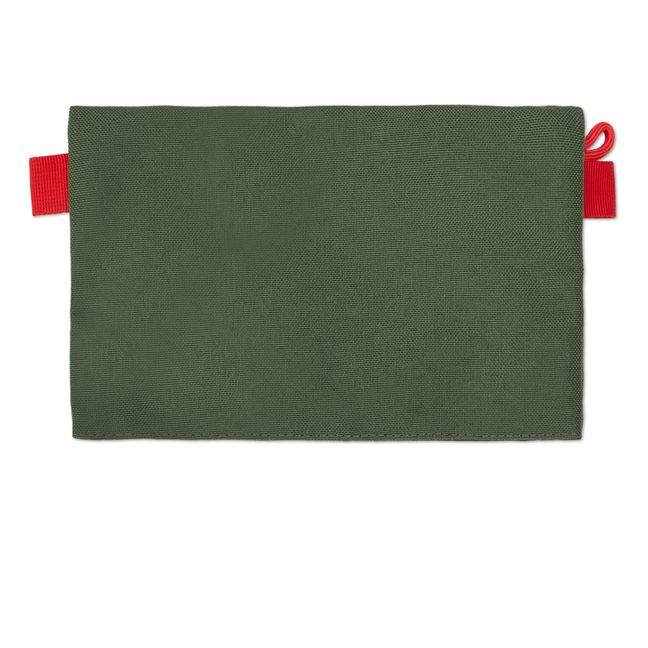 Zip Pouch - Small | Olive green