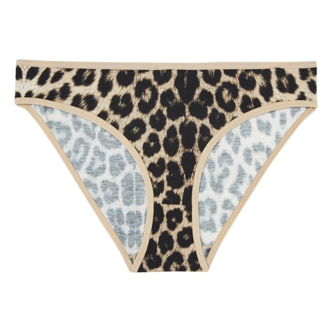 Culotte Bell Bamboo Lyocell | Leopard
