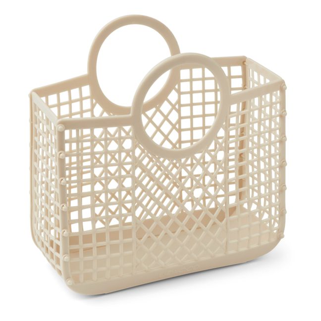 Samantha Recycled Material Basket | Beige