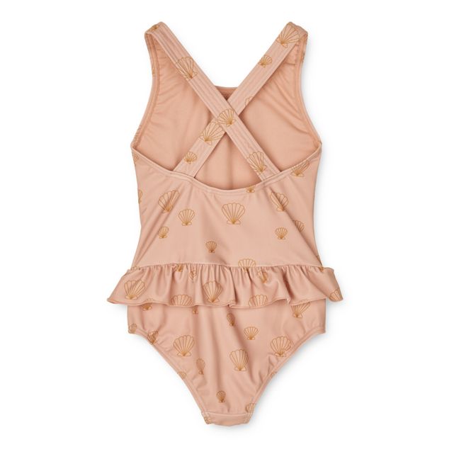 Amara Recycled Material One-piece Swimsuit | Dusty Pink