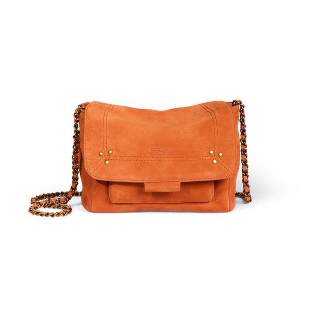 Lulu Calfskin Handbag - S | Naranja