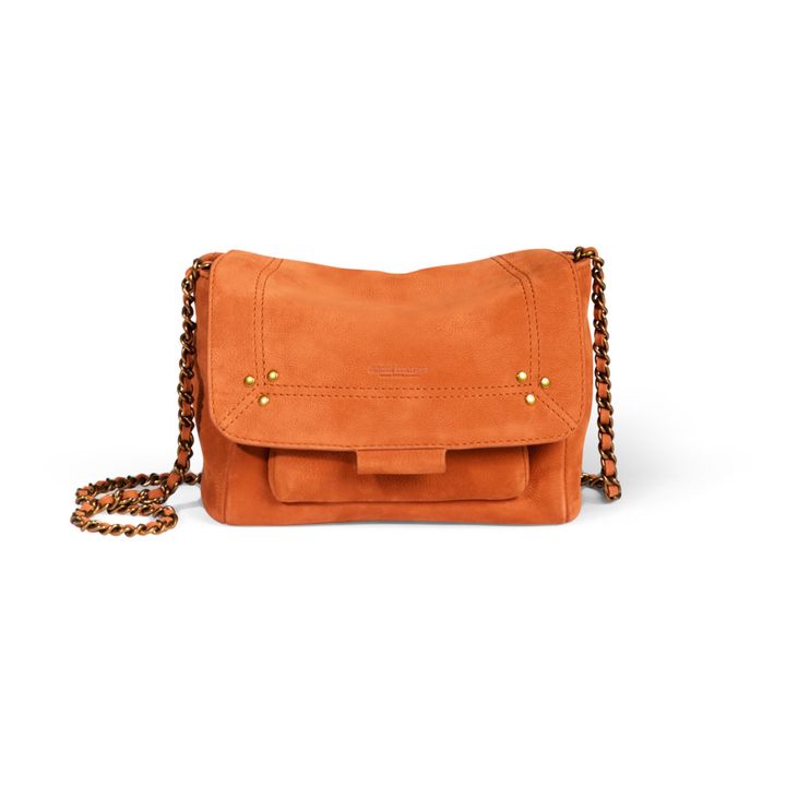Lulu Calfskin Handbag - S | Naranja- Imagen del producto n°0