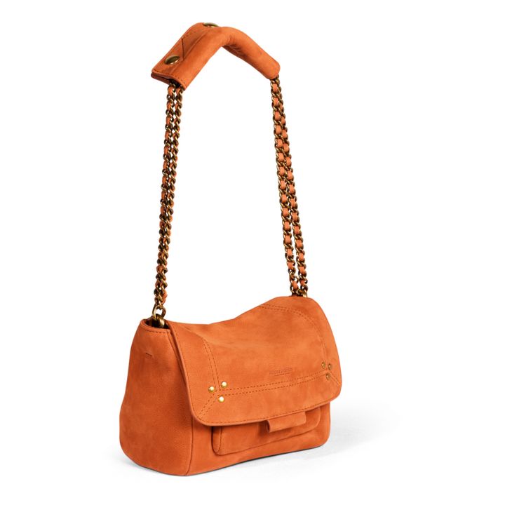 Lulu Calfskin Handbag - S | Naranja- Imagen del producto n°3