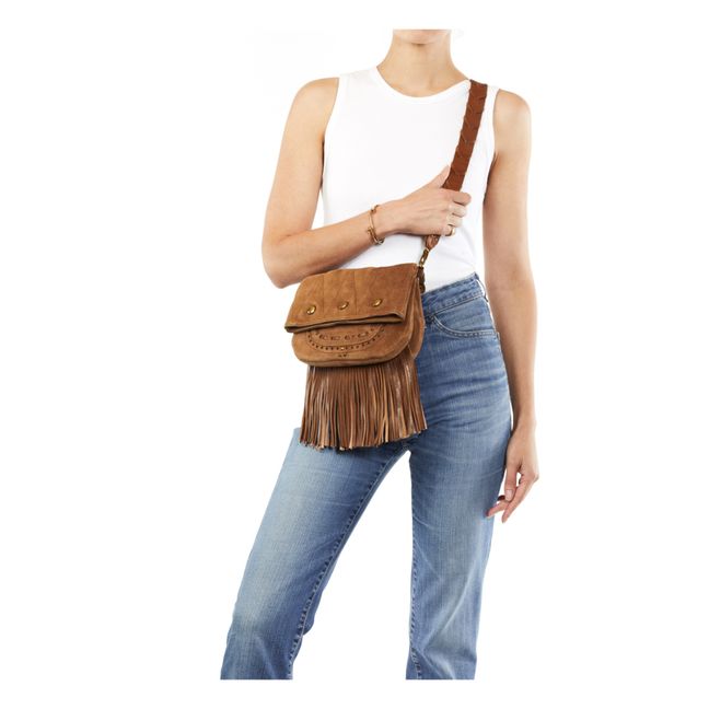 Tasche Jerry Mini Kalb | Tabak