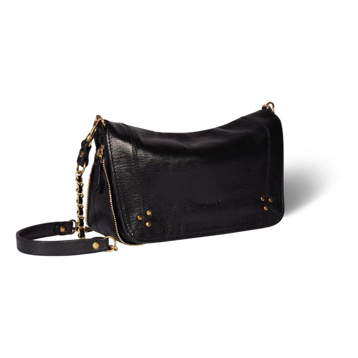 Bobi Goatskin Leather Handbag - S | Negro- Imagen del producto n°4