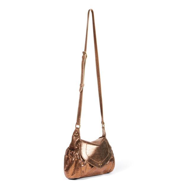 Tasche Helmut S Lamé | Bronze