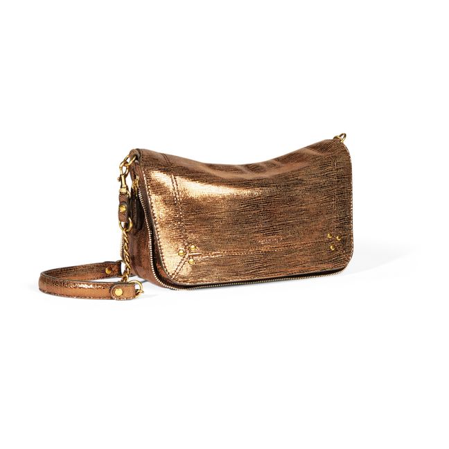 Tasche Bobi S meliertes Lammleder | Bronze