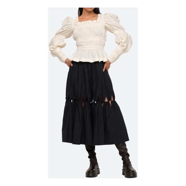 Steph Cut Out Skirt | Black