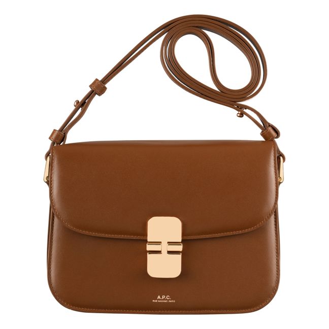 Sac Grace Small Cuir Lisse | Capuccino