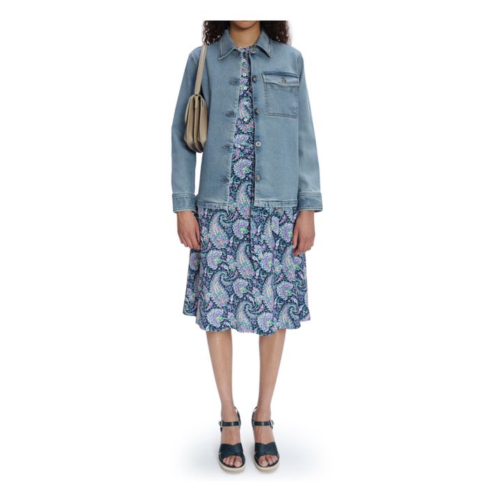 Janice Jacket | Azul índigo- Imagen del producto n°2