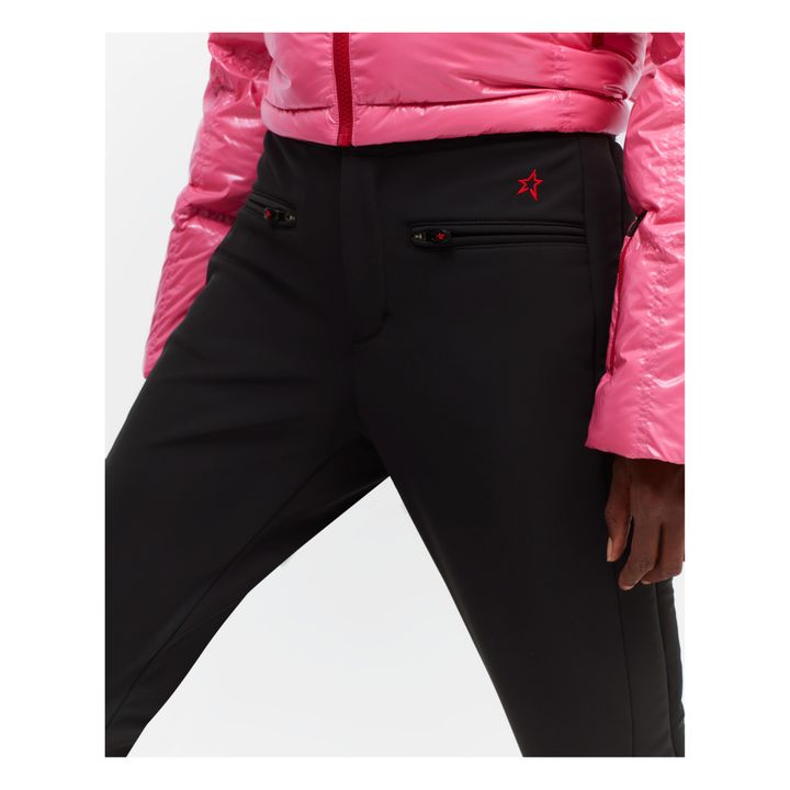 Aurora High-Waisted Flare Ski Trousers | Negro- Imagen del producto n°3
