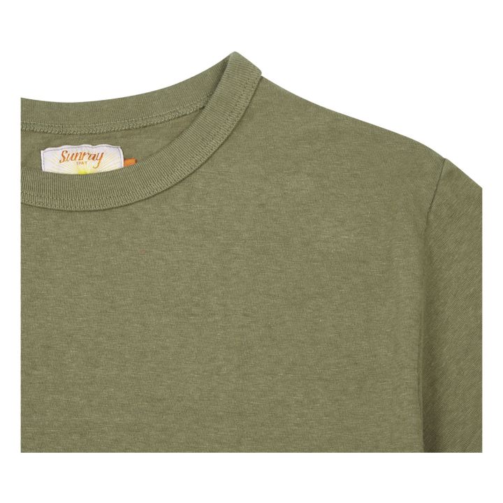T-shirt HI'AKA | Verde militare- Immagine del prodotto n°1