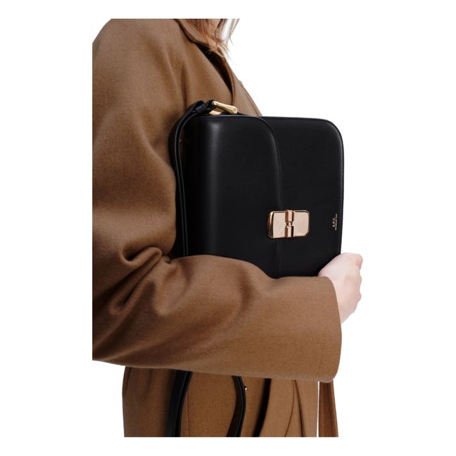 Borsa Grace Small pelle liscia | Nero