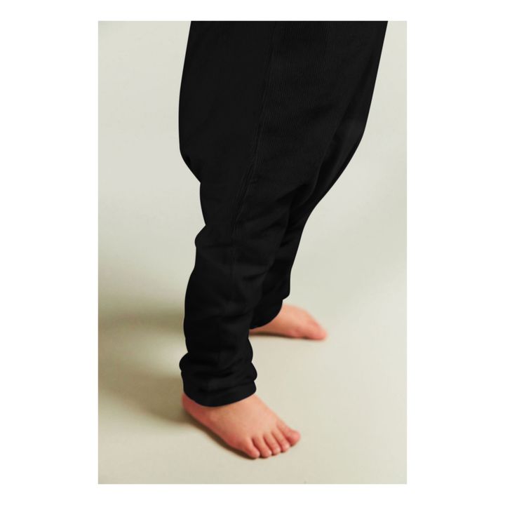 Mora Organic Cotton Jumpsuit | Negro- Imagen del producto n°2