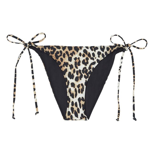 Bikinihose mit Muster | Leopard