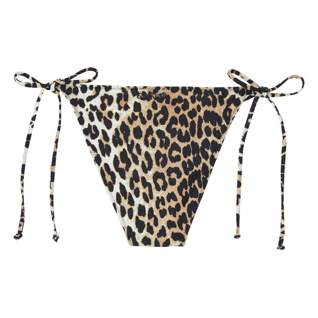 Bikinihose mit Muster | Leopard