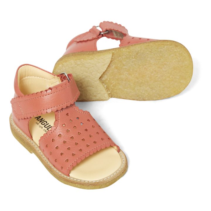 Sandalias con velcro | Coral- Imagen del producto n°1