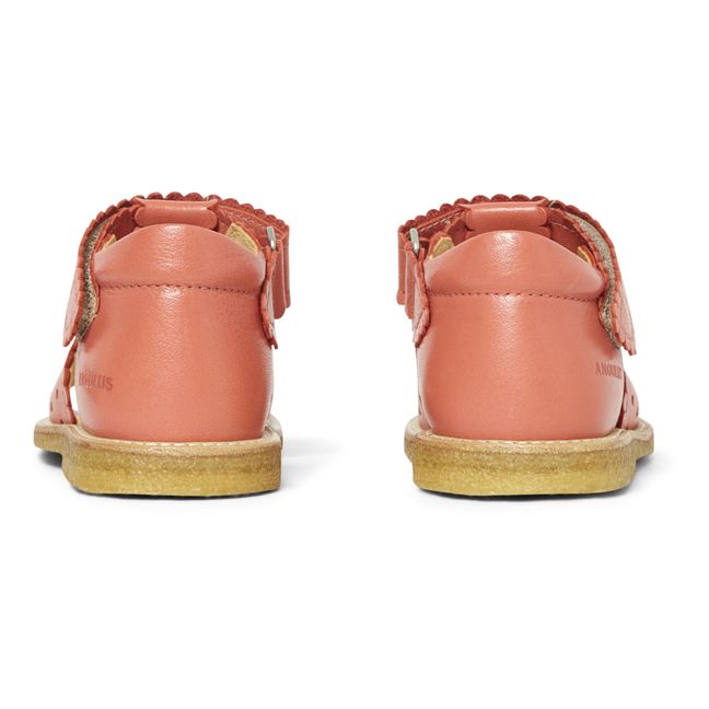 Sandales Scratchs | Corail