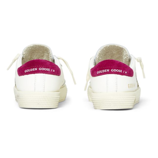 Baskets Lacets May Glitter | Magenta