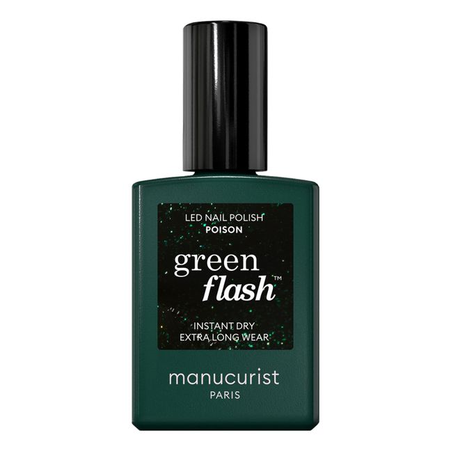 Green Flash Semi-Permanent Nail Polish - 15 ml | Poison