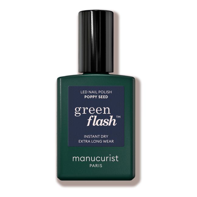 Green Flash Semi-Permanent Nail Polish - 15 ml | Poppy Seed
