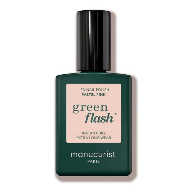 Green Flash Semi-Permanent Nail Polish - 15 ml | Pastel pink