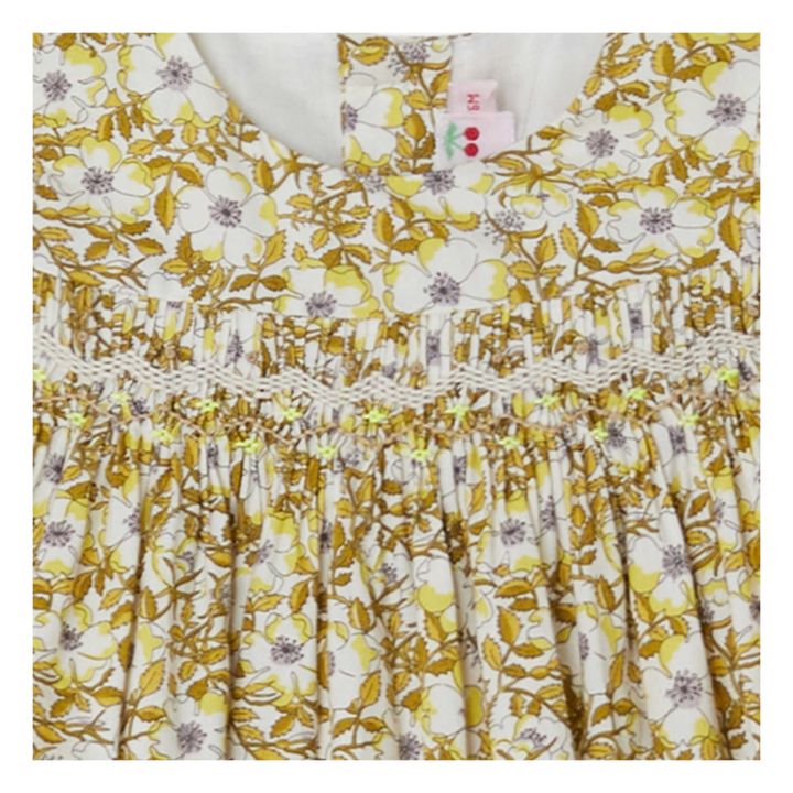 Clothibis Liberty Print Dress | Yellow- Product image n°1