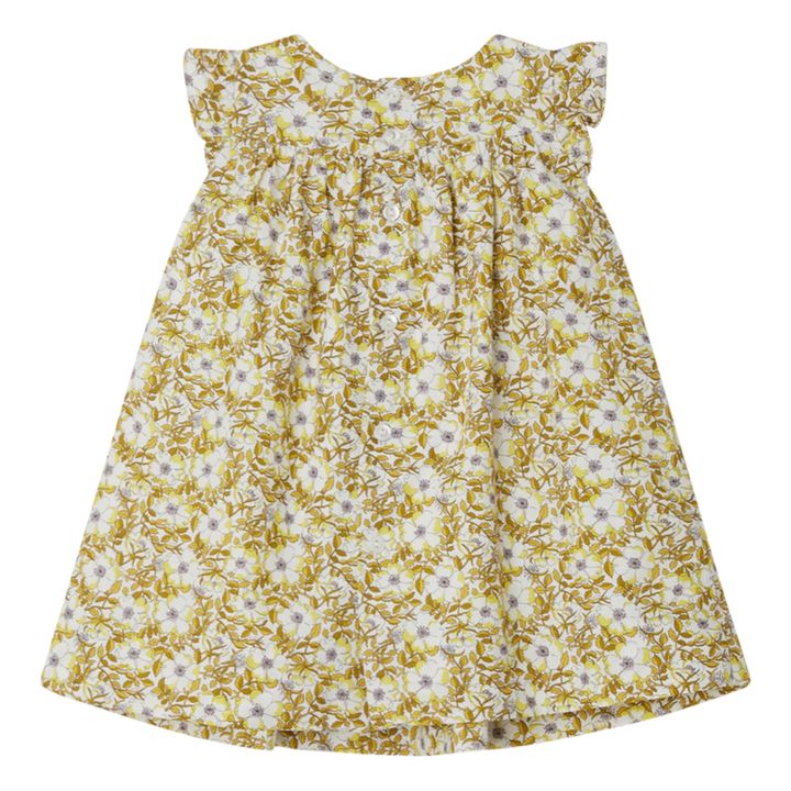 Clothibis Liberty Print Dress | Amarillo- Imagen del producto n°2