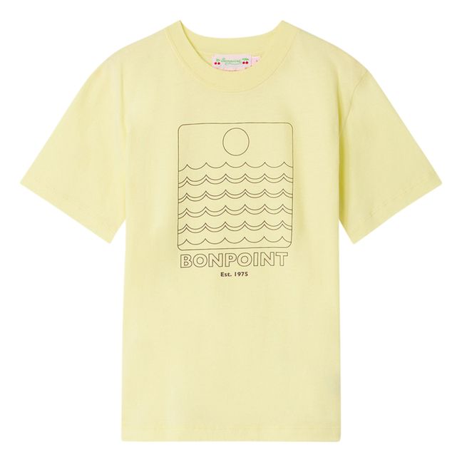 T-Shirt Thibald | Blasses Gelb