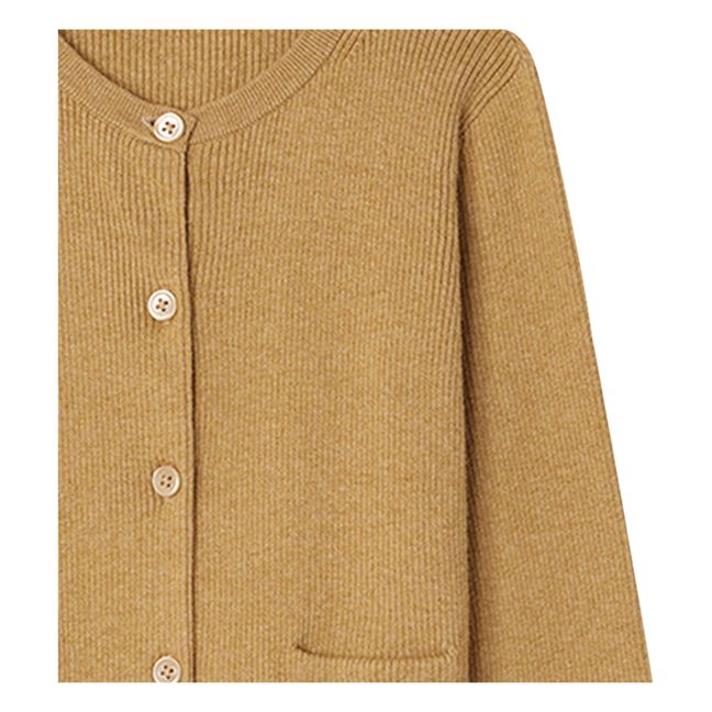 Bo Cotton and Cashmere Cardigan | Beige