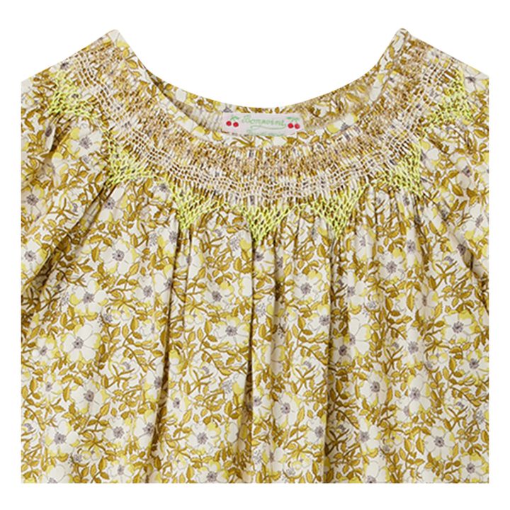 Arlene Liberty Print Dress | Green- Product image n°1