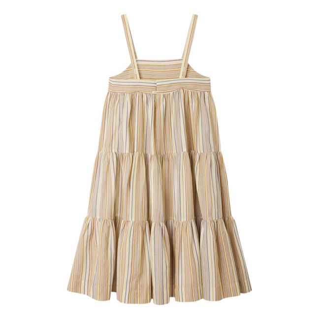 Cora Spaghetti Strap Dress | Pale yellow