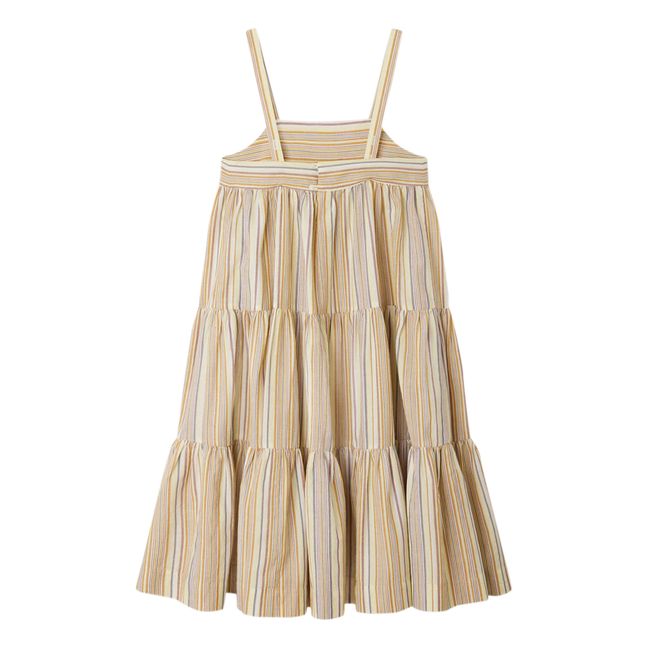 Robe à Bretelles Cora | Jaune pâle