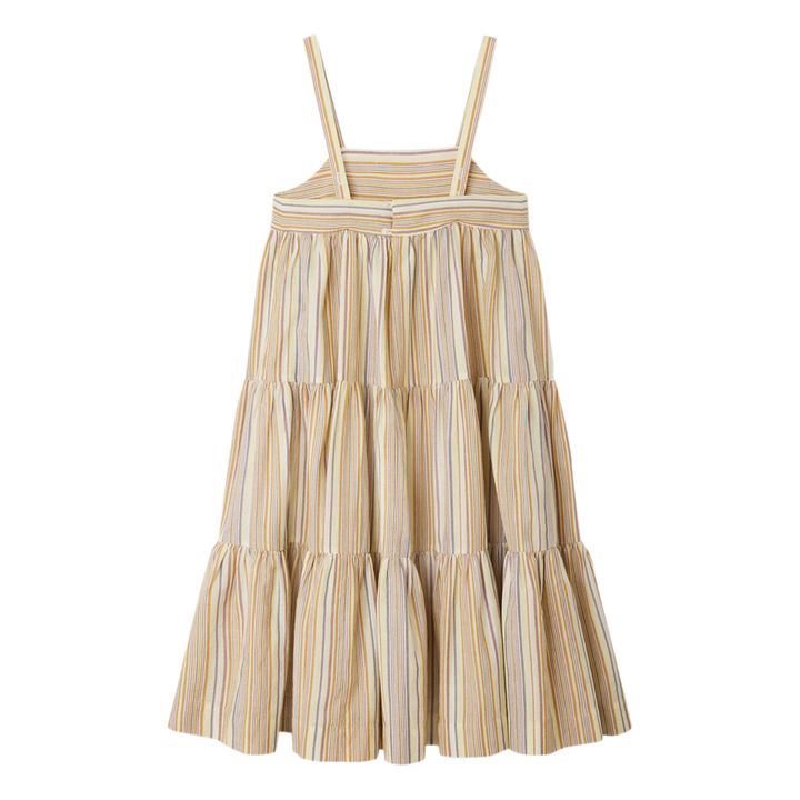 Cora Spaghetti Strap Dress | Amarillo palo- Imagen del producto n°2