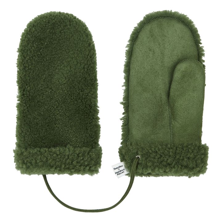 Toasties x Hundred Pieces Mittens | Khaki- Product image n°3