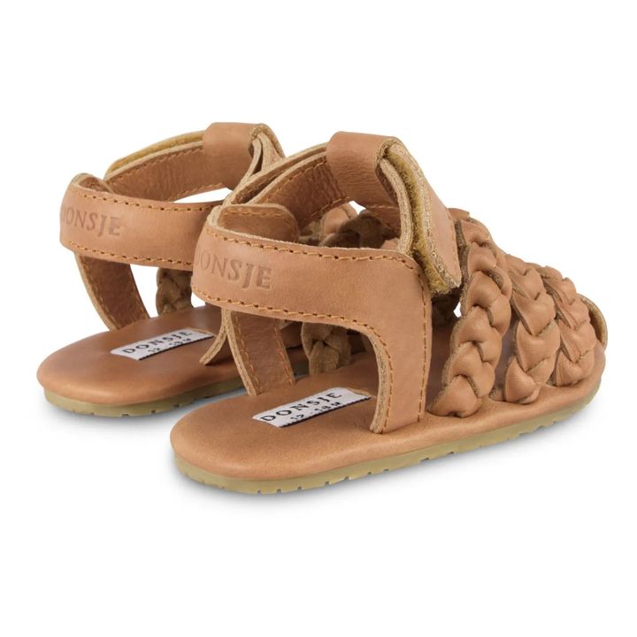 Pam Leather Sandals | Camel- Imagen del producto n°3