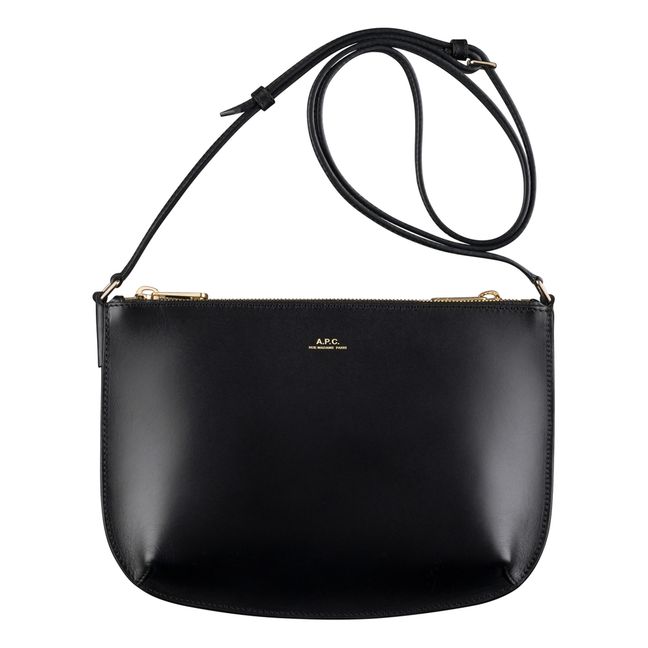Tasche Sarah aus Leder | Schwarz