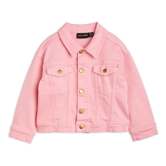 Denim-Jacke aus Bio-Baumwolle Nessie | Rosa