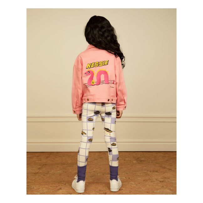 Denim-Jacke aus Bio-Baumwolle Nessie | Rosa