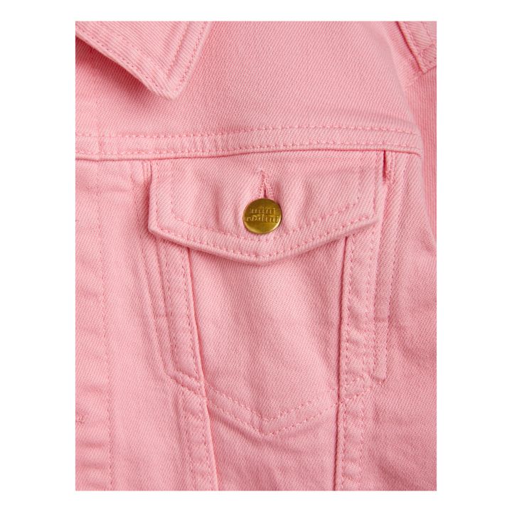 Nessie Organic Cotton Denim Jacket | Pink- Product image n°3